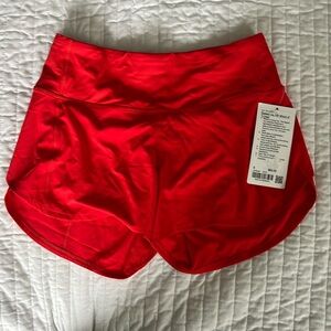 Lululemon speed up high-rise 4” short